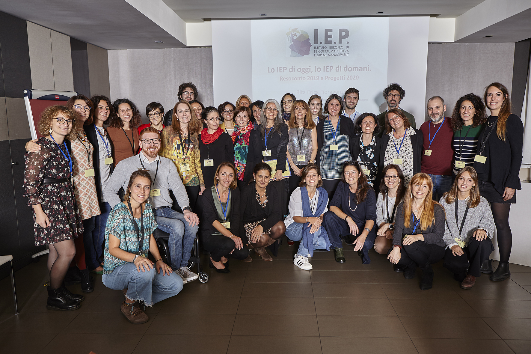 il team IEP al meeting 2019