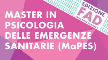 master psicologia emergenza sanitaria, formazione a distanza